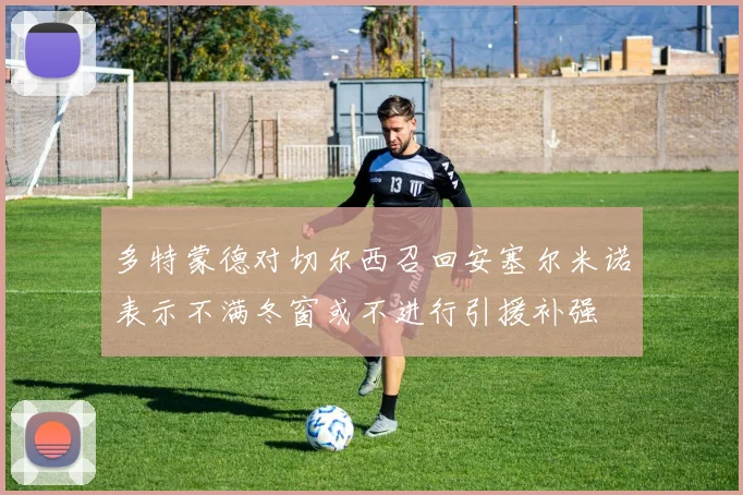 多特蒙德对切尔西召回安塞尔米诺表示不满冬窗或不进行引援补强